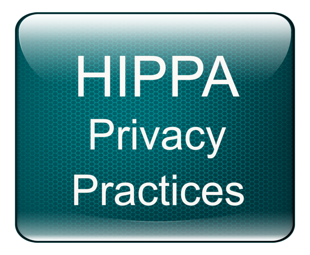 HIPPA button